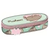 Piórnik saszetka z wewnętrzną klapką Pusheen mint