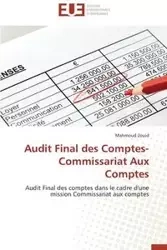 Audit final des comptes-commissariat aux comptes - ZOUID-M