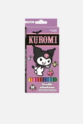 Kredki ołówkowe trójkątne Kuromi 12 kolorów - ST-MAJEWSKI