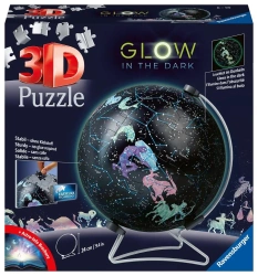 Puzzle 3D Globus konstelacje - Ravensburger