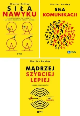 Pakiet Siła nawyku Mądrzej, szybciej, lepiej Siła - Charles Duhigg