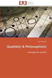 Qualité(s)   philosophie(s) - BRESSLER-S