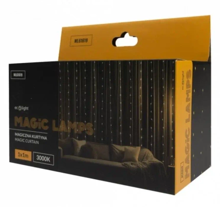 Magiczna kurtyna 100led 1mx1m 3000K,DC5V - Eco Light