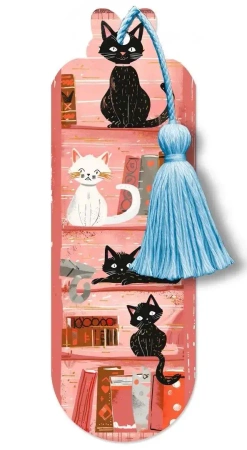 Zakładka z chwostem Koty na regale - Henry