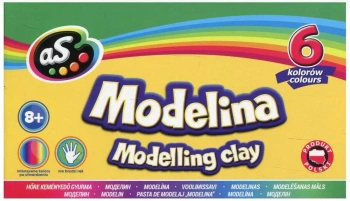 Modelina szkolna 6 kolorów AS - ASTRA papiernicze