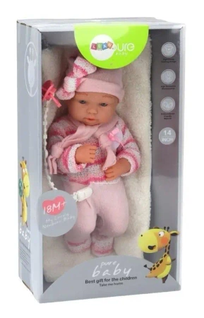 Lalka bobas ubranko w paski - Leantoys