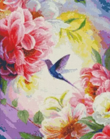 Diamentowa mozaika - Nieważkość 40x50cm - Ideyka