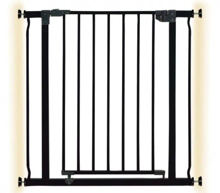 Bramka bezpieczeństwa dla dzieci Liberty (W: 75-82cm x H: 76cm) - czarna