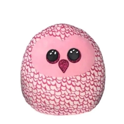 Squish-a-Boos Pinky różowa sowa 30 cm - TY