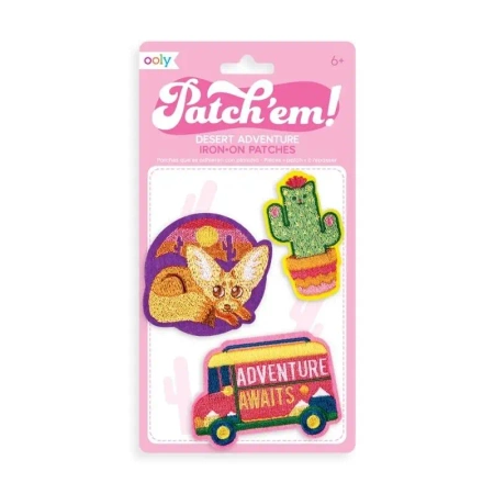 Naprasowanki Patch Em - Pustynna Przygoda - Kolorowe Baloniki