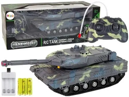Czołg wojskowy zdalnie sterowany - Leantoys
