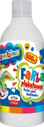 Farba plakatowa biała 500ml BAMBINO - ST-MAJEWSKI