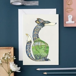 Karnet A143 B6 + koperta Wilk - DM Collection