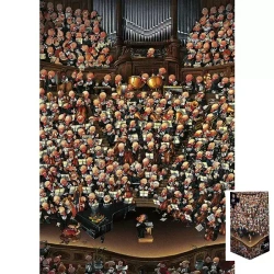 Szalona orkiestra. Puzzle + plakat, 2000 elementów