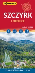 Mapa - Szczyrk i okolice 1:25 000 - praca zbiorowa