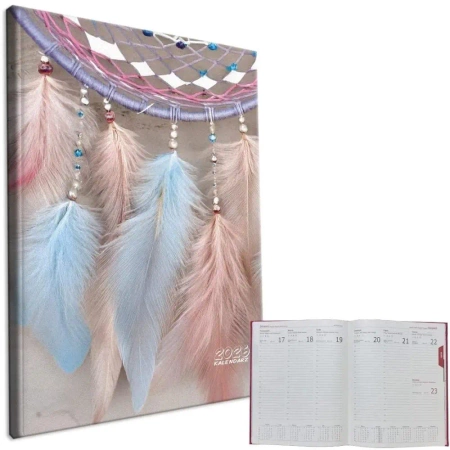 Kalendarz 2026 A4 tygodniowy Łapacze Pastel - EV-Corp