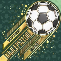 Karnet KW wycinany Urodziny - Super Piłka - Henry