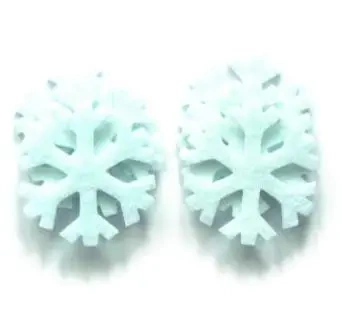 Śnieżynki z filcu 6szt - Heyda