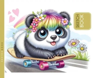 Szkicownik 165x128 24 stron 100g/m2 TW Panda - Fresh