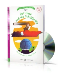 LN Der Hase und die Schildkrote książka + CD A1 - Lisa Suett, Barbara Sauser