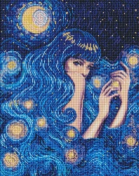 Diamentowa mozaika - Piękno gwiazdy 40x50cm - Ideyka
