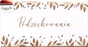 Karnet PM-208 Podziękowania - Kukartka