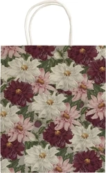 Torebka ozdobna A5 STBAG150 Dalia fioletowa - Skona Ting