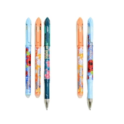 Długopis ścieralny Flexi Abra Floral 3szt +2gratis - Penmate