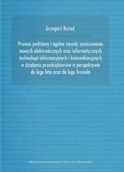 Prawne podstawy i ogólne zasady zastosowania... - Grzegorz Kozieł