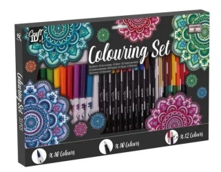 Zestaw do kolorowania 33 elementy - Grafix