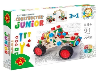 Mały Konstruktor Junior - Offroad Vehicle 3w1 ALEX - Alexander