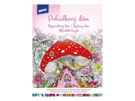 Kolorowanka antystresowa Bajkowy dom - Praca zbiorowa