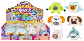 Zab Wyciskana Zwierz Plusz 9cm Mix6 Mc 12/72/144