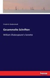 Gesammelte Schriften - Bodenstedt Friedrich