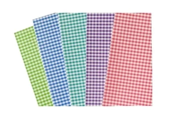 Karton obustronny kratka 300g 24x34cm 5 ark MIX - Galeria Hobby