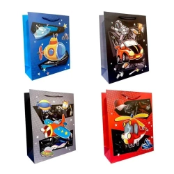 Torebka prezentowa dziecięca S chłopiec mix - Ju-Piter