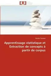 Apprentissage statistique et extraction de concepts à partir de corpus - TURENNE-N