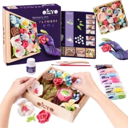 Wood&Craft Zrób własne kwiaty Romans - Okto