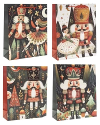 Torebka prezentowa S Boże Narodzenie mix - Rozette