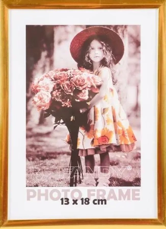 Ramka Simple 13x18cm złota - Fandy