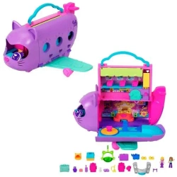 Polly Pocket. Kotolot Koci Samolot - Mattel