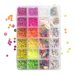Zestaw koralików do wyrobu biżuterii z akcesoriami - dp Craft
