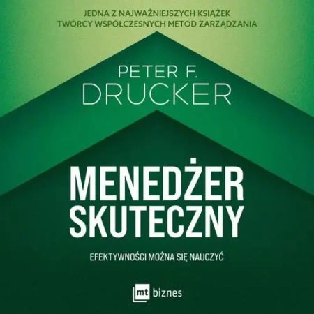 audiobook Menedżer skuteczny - Peter Drucker