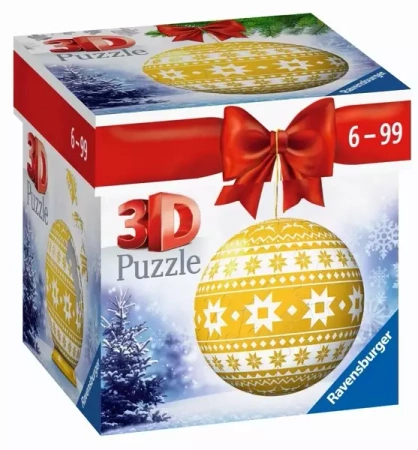 Puzzle 3D 54 Świąteczne dekoracje motyw 2 - Ravensburger