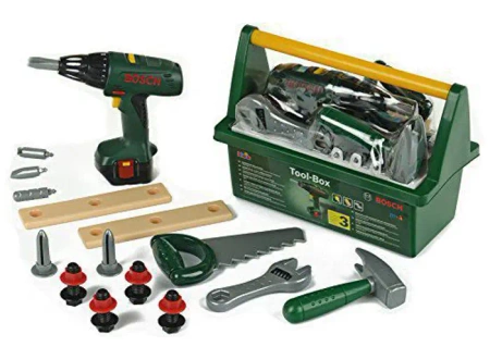 Skrzynka z wkrętarką i narzędziami Bosch - Klein