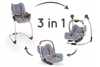 SMOBY 3w1 krzesełko do karmienia 240216