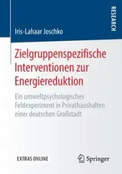 Zielgruppenspezifische Interventionen zur Energiereduktion - Joschko Iris-Lahaar