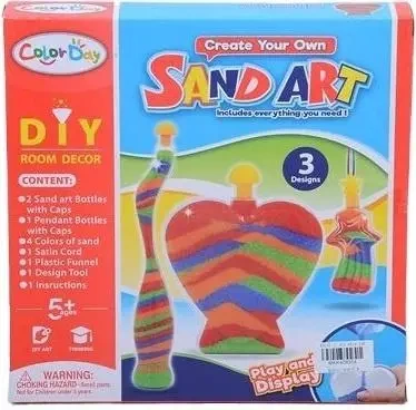 Magiczny piasek do wypełniania butelek - Merkpol