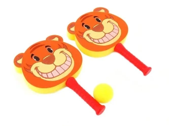 Zestaw rakietek piankowych w siatce - tygrys - ADAR