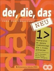 Der Die Das Gim 1 Kont. New Podr+CD - Marta Kozubska, Ewa Krawczyk, Lucyna Zastąpiło